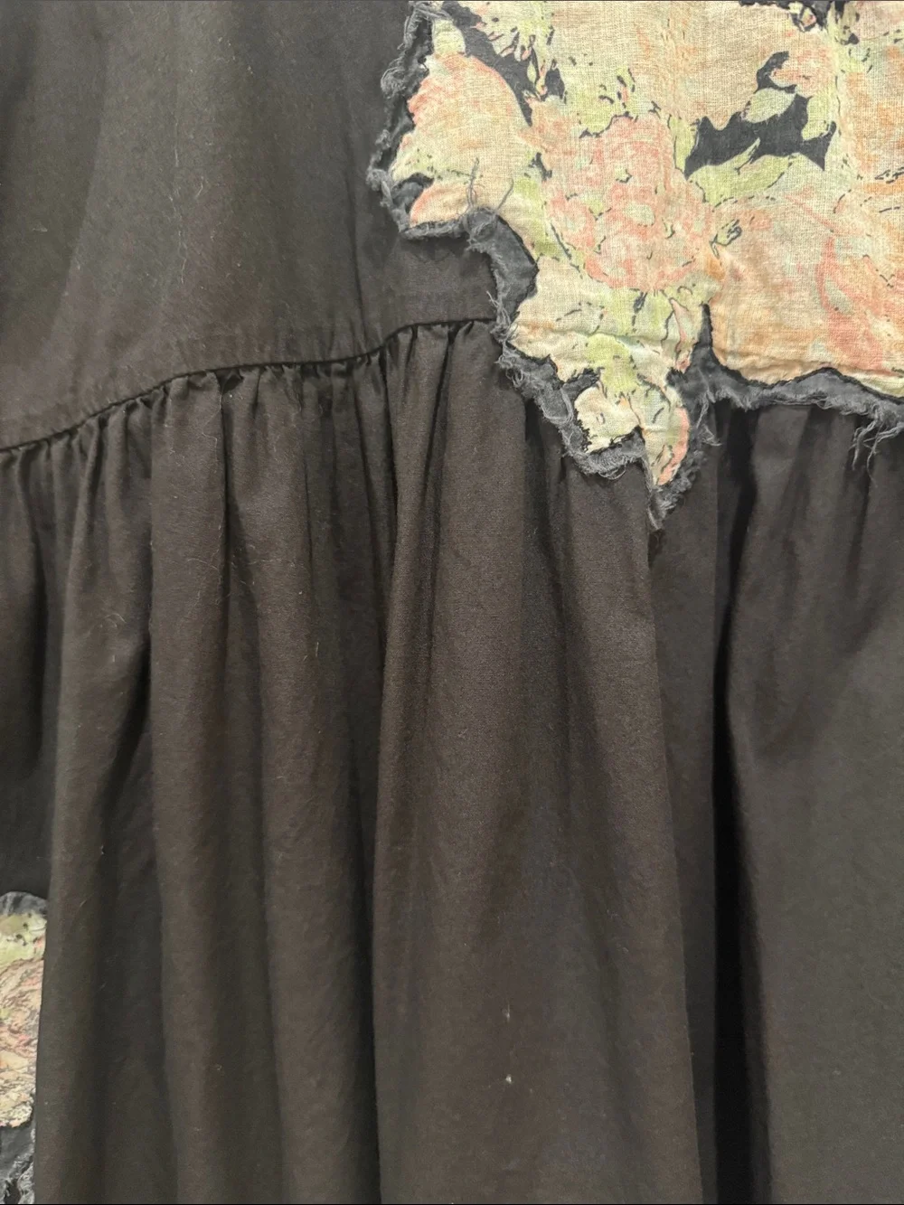 Free People Black Mari Tunic Size XS